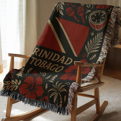 Trinidad and Tobago Woven Blanket