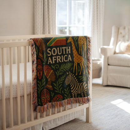 South Africa Woven Blanket