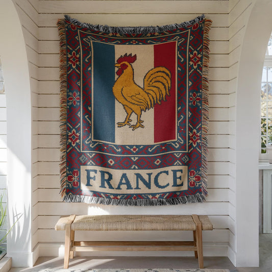 France Woven Blanket