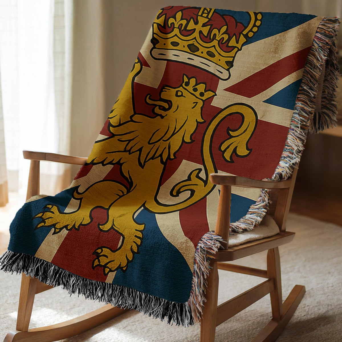 United Kingdom Woven Blanket