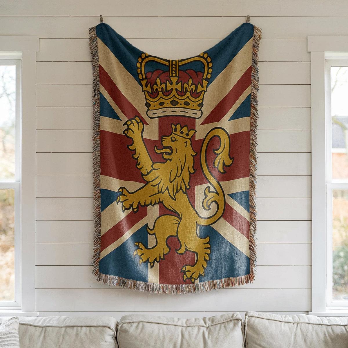United Kingdom Woven Blanket