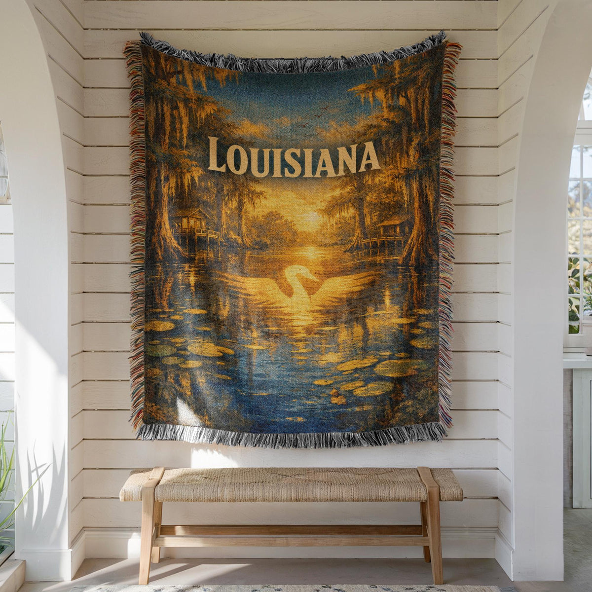 Louisiana Woven Blanket