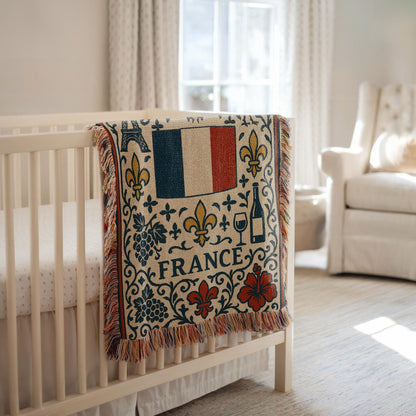 France Woven Blanket