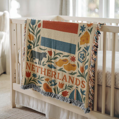 Netherlands Woven Blanket