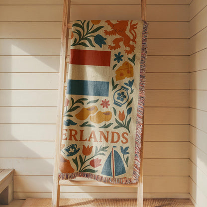 Netherlands Woven Blanket