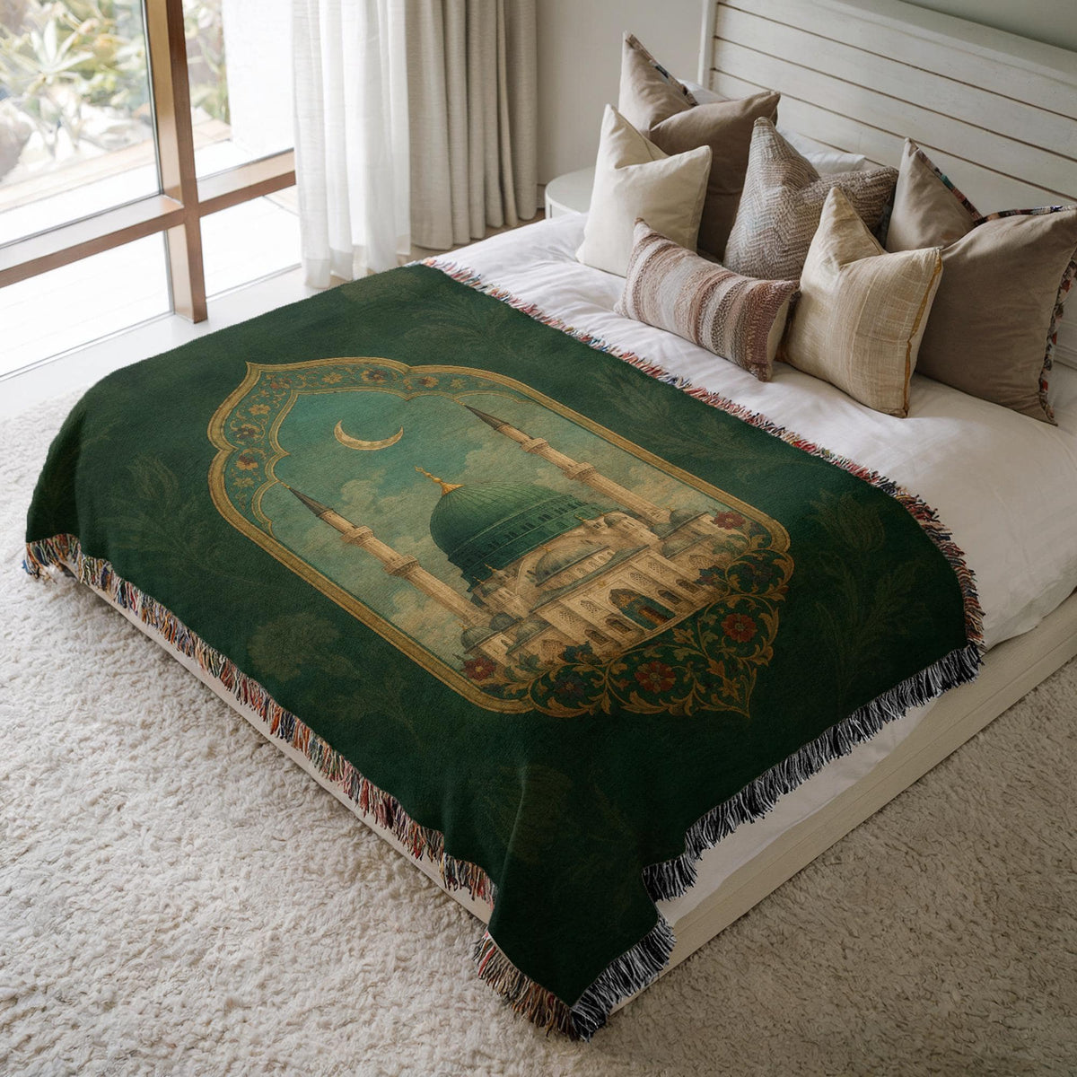 Ottoman Mosque Woven Blanket