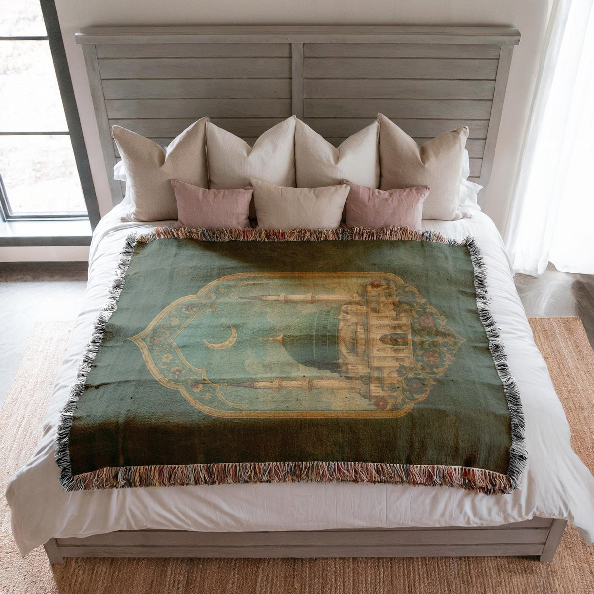 Ottoman Mosque Woven Blanket