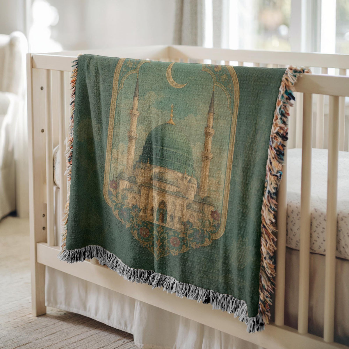 Ottoman Mosque Woven Blanket