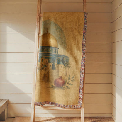 Ottoman Mosque Woven Blanket