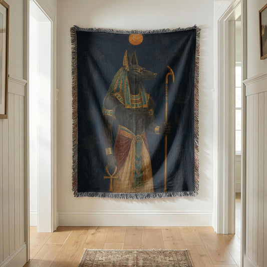 Anubis Woven Blanket