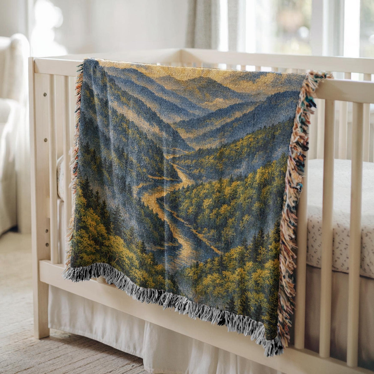 West Virginia Woven Blanket