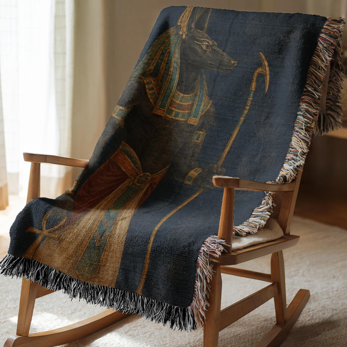 Anubis Woven Blanket