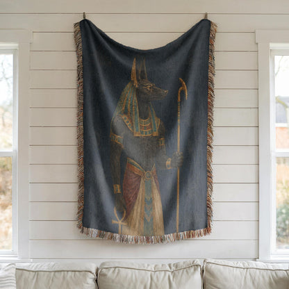Anubis Woven Blanket