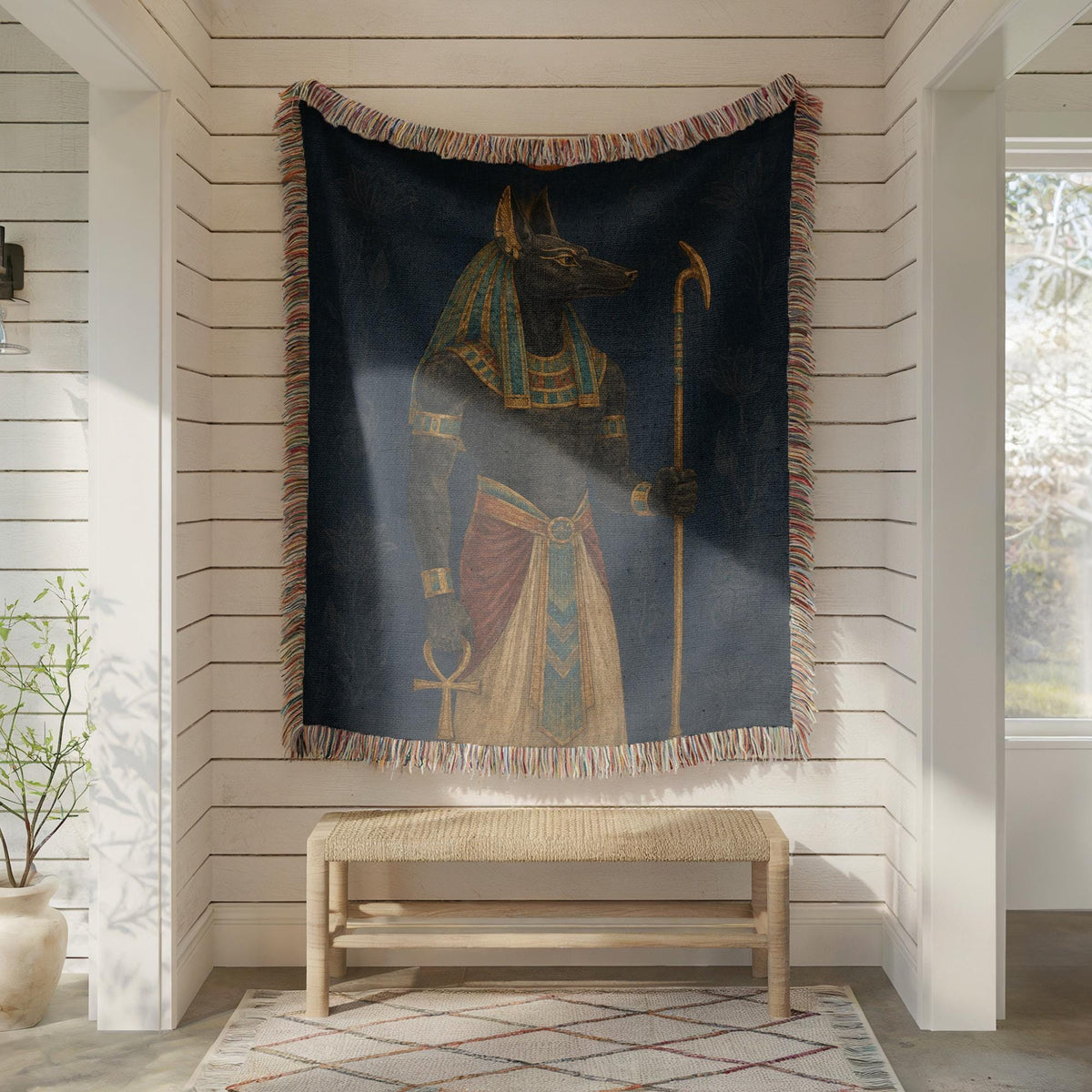 Anubis Woven Blanket