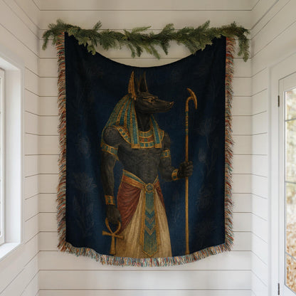 Anubis Woven Blanket