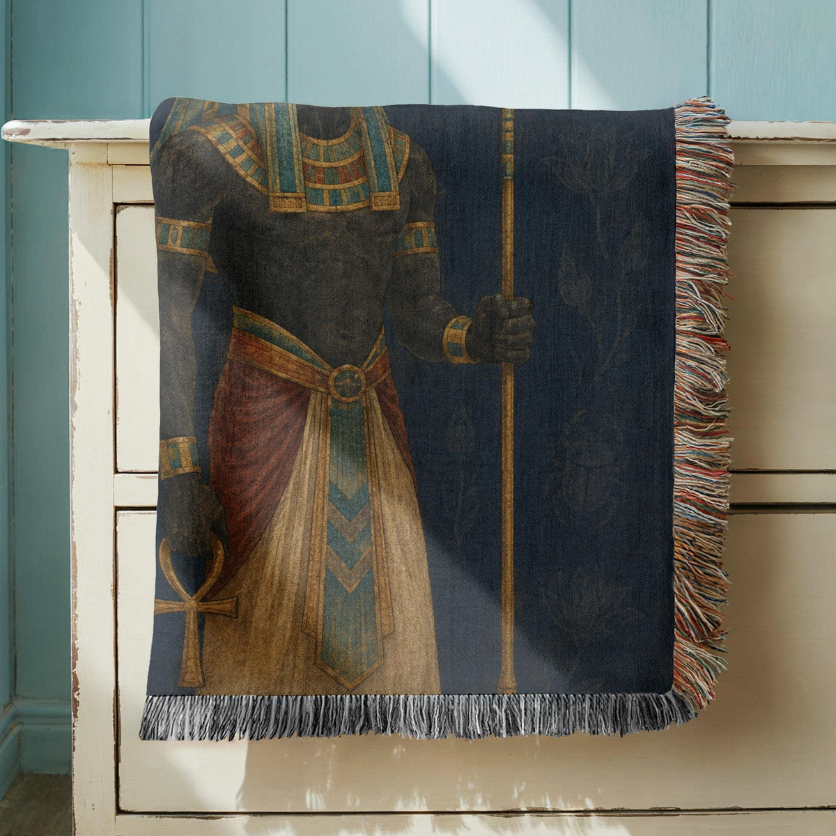 Anubis Woven Blanket