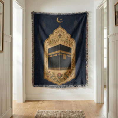 Kaaba Woven Blanket