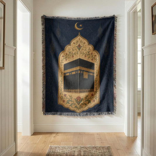 Kaaba Woven Blanket