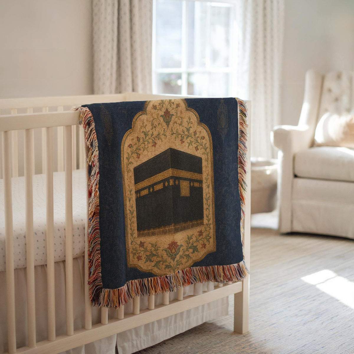 Kaaba Woven Blanket