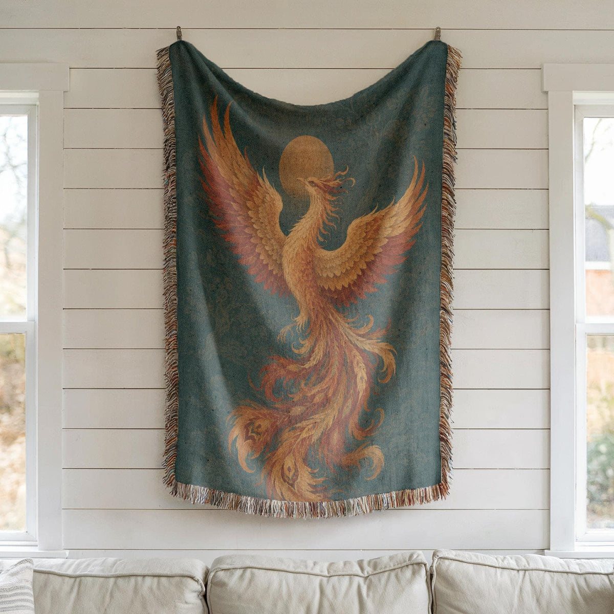 Phoenix Woven Blanket
