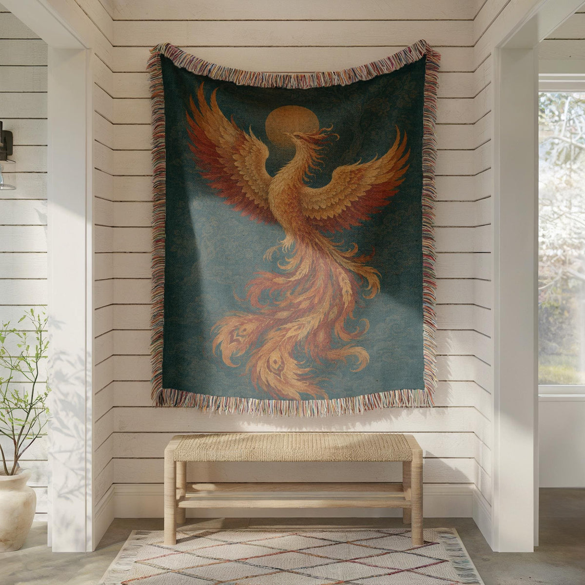 Phoenix Woven Blanket