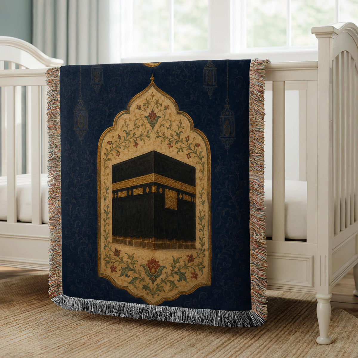 Kaaba Woven Blanket