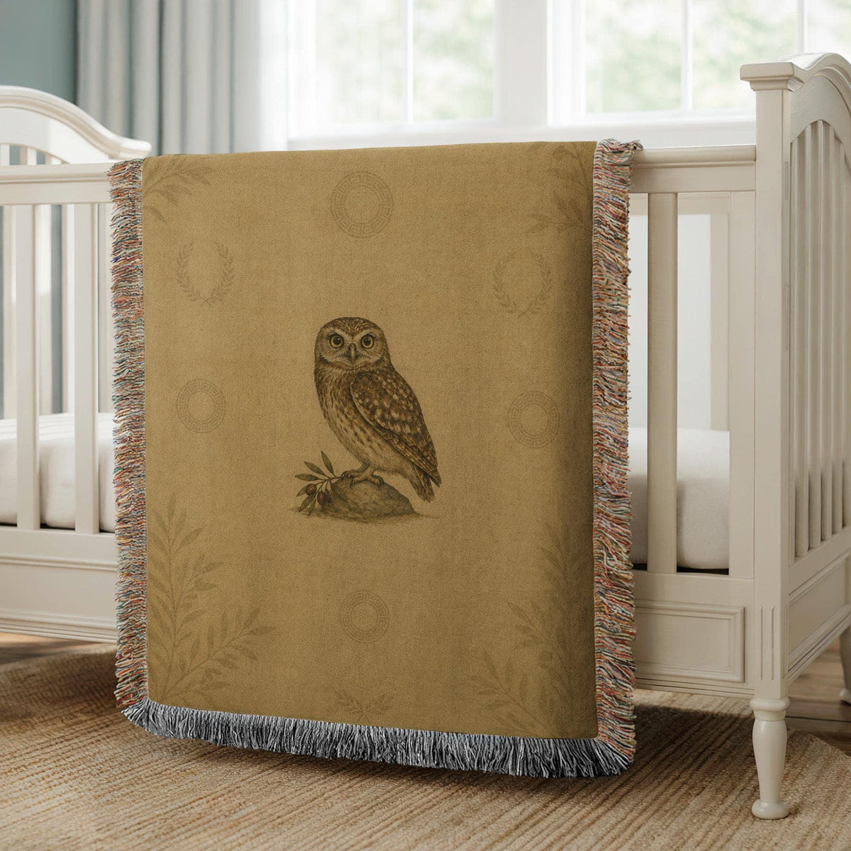 Owl Woven Blanket