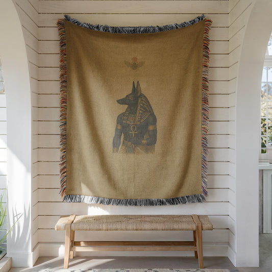 Anubis Woven Blanket