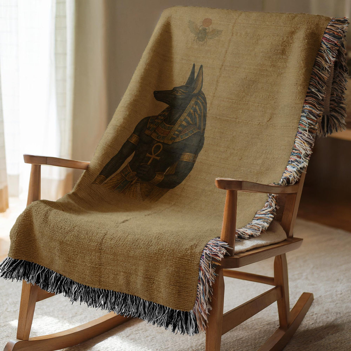 Anubis Woven Blanket