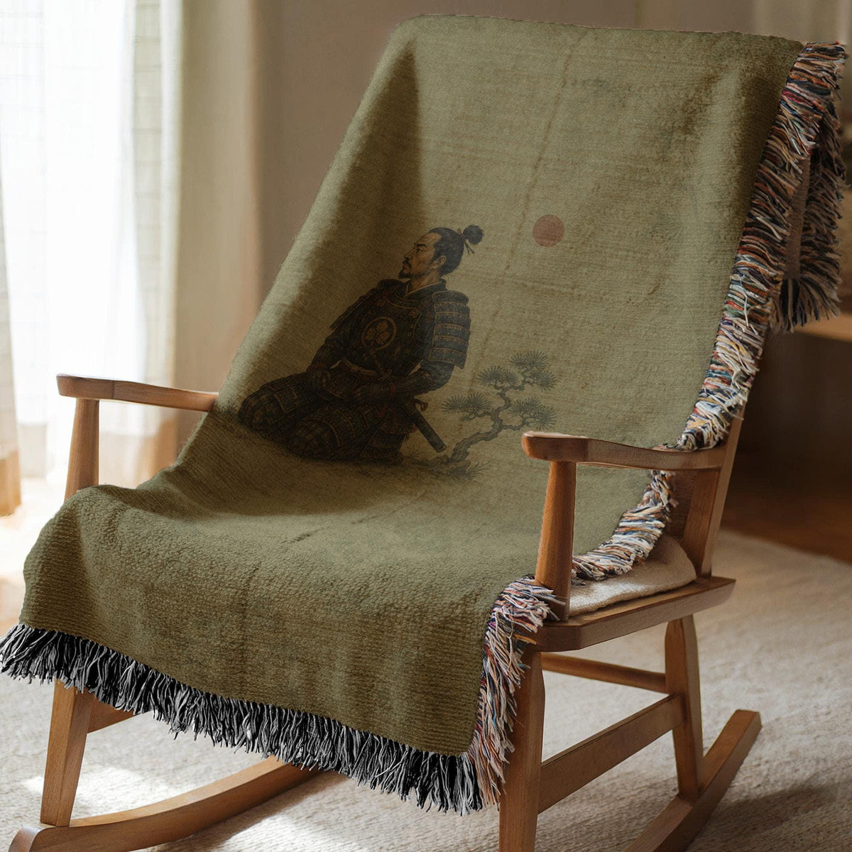 Samurai Woven Blanket