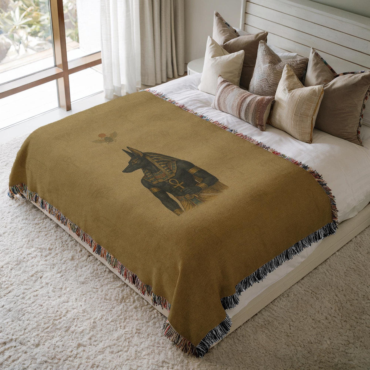 Anubis Woven Blanket