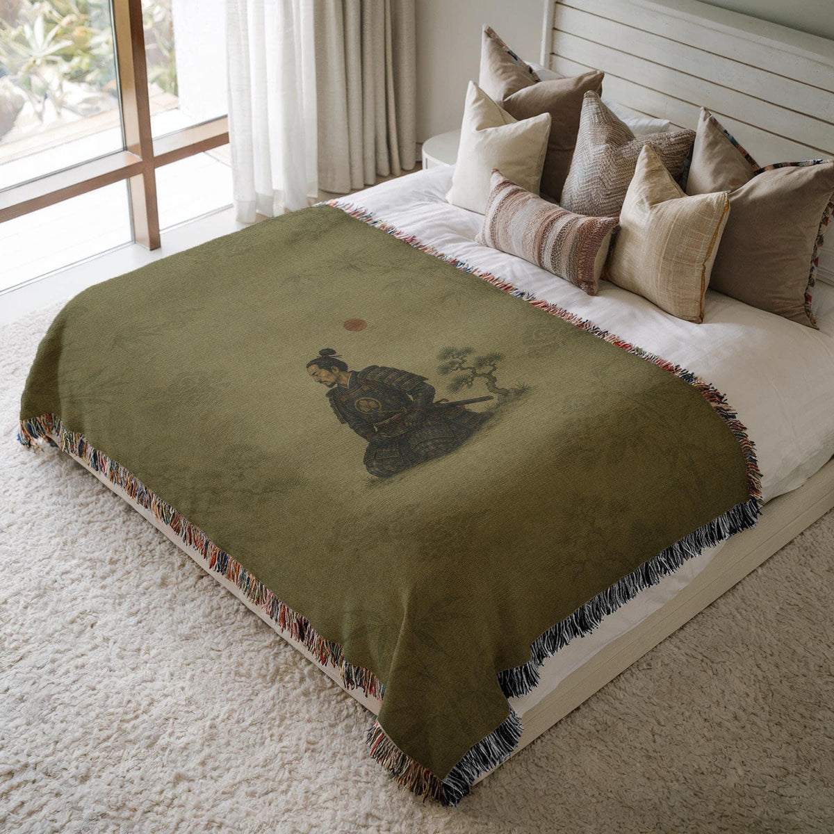 Samurai Woven Blanket