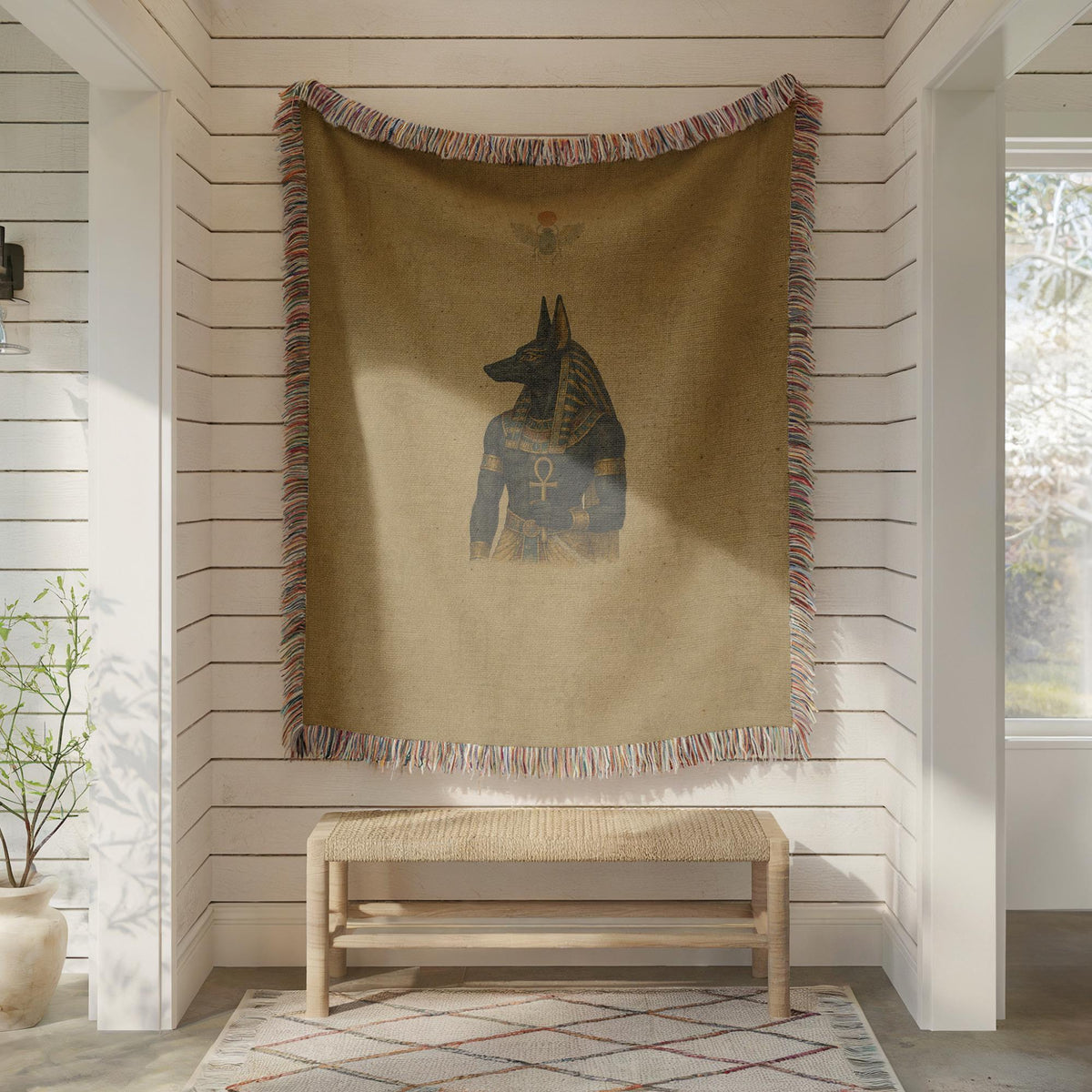 Anubis Woven Blanket