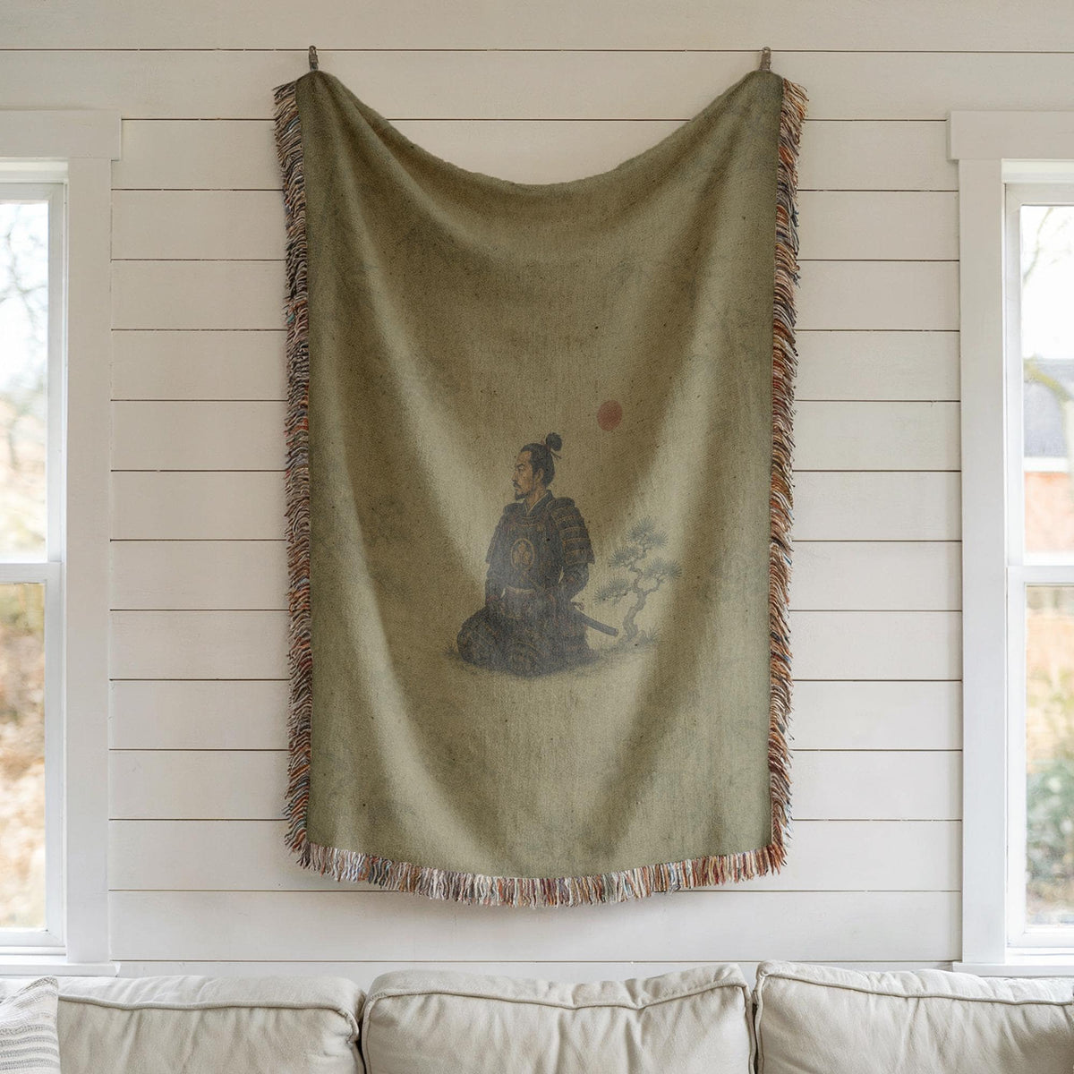 Samurai Woven Blanket