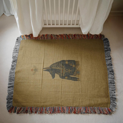 Anubis Woven Blanket