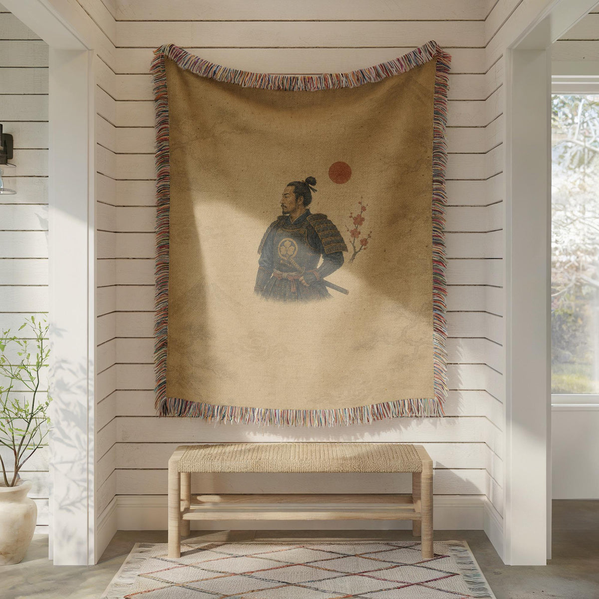 Samurai Woven Blanket