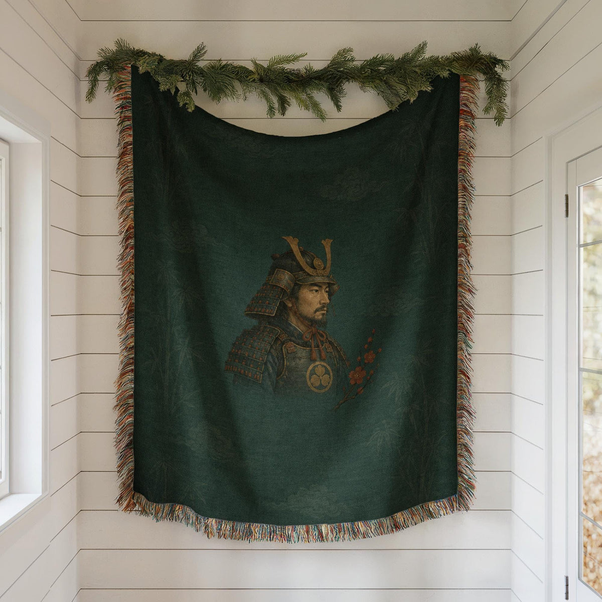 Samurai Woven Blanket