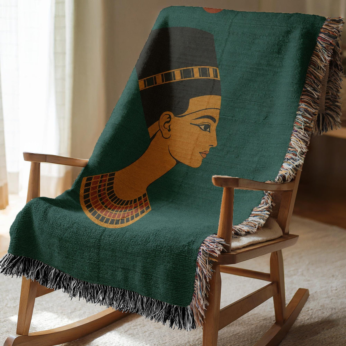 Nefertiti Woven Blanket