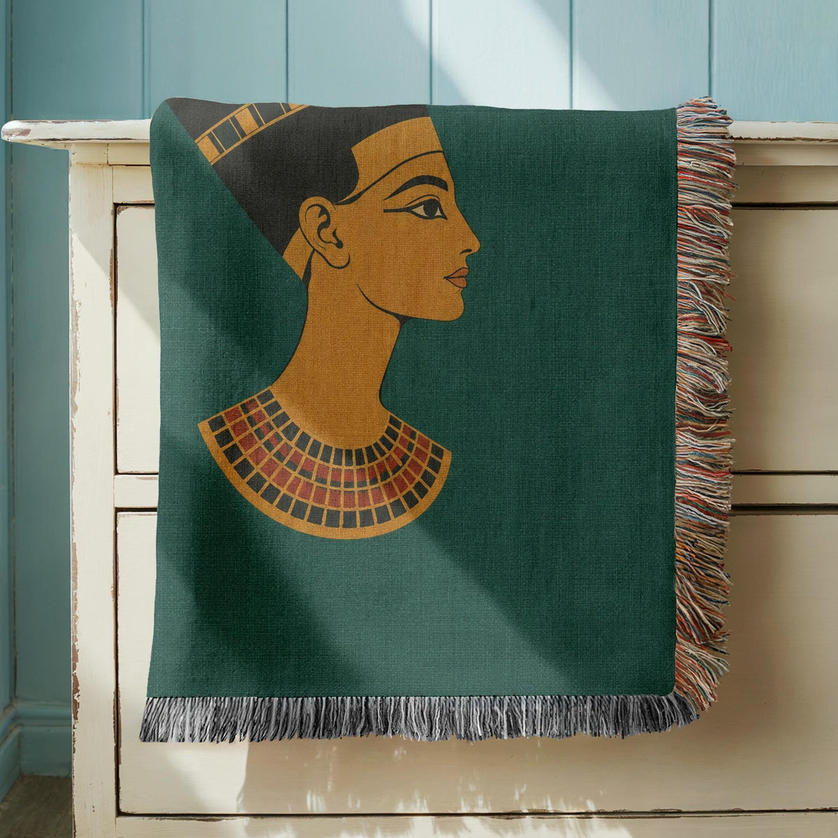 Nefertiti Woven Blanket