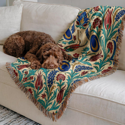 Ottoman Warrior Woven Blanket