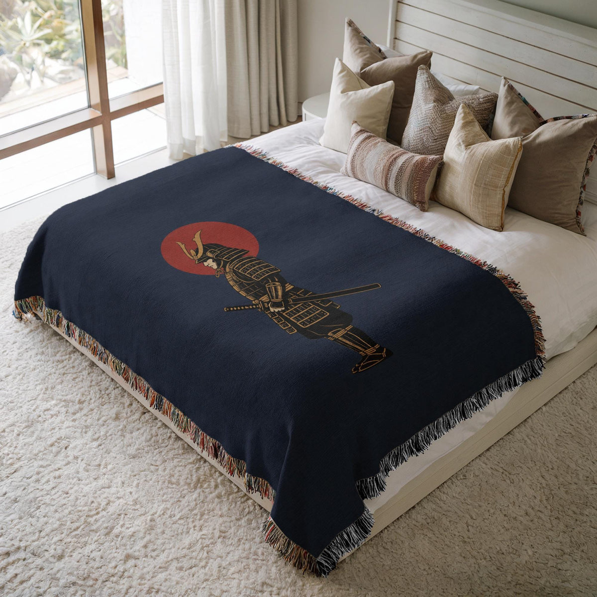 Samurai Woven Blanket