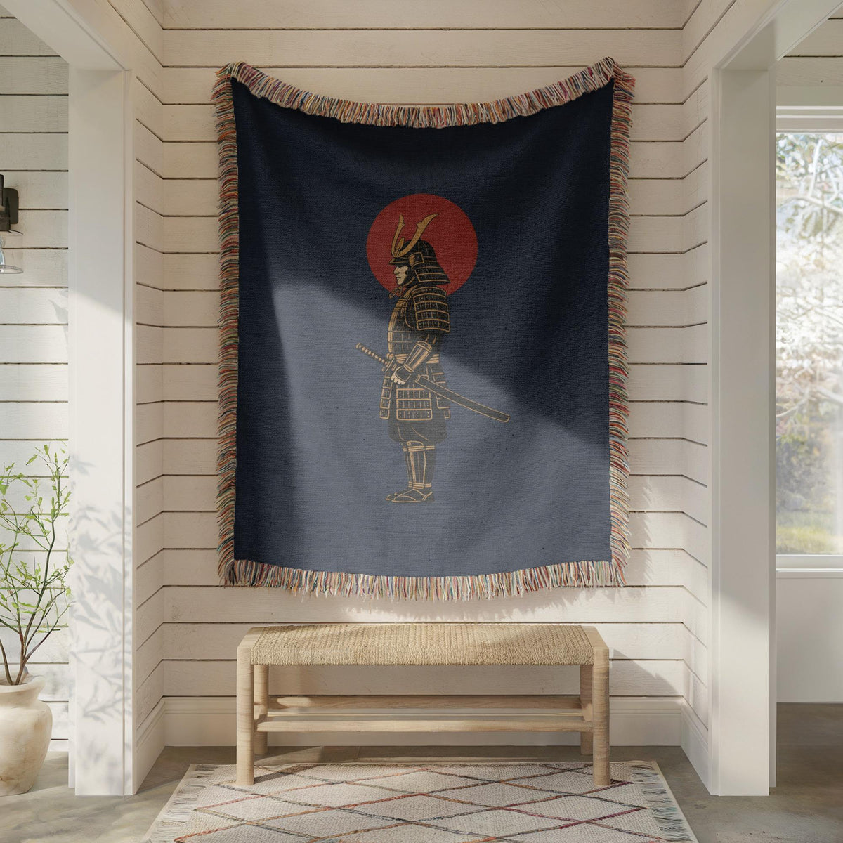 Samurai Woven Blanket