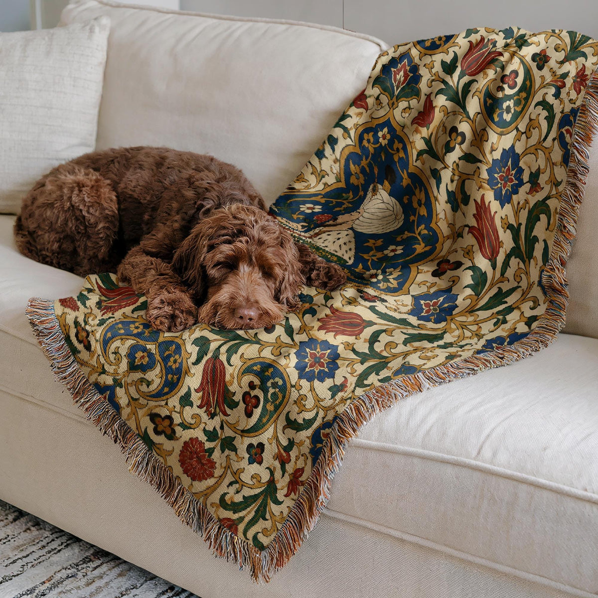 Ottoman Sultan Woven Blanket