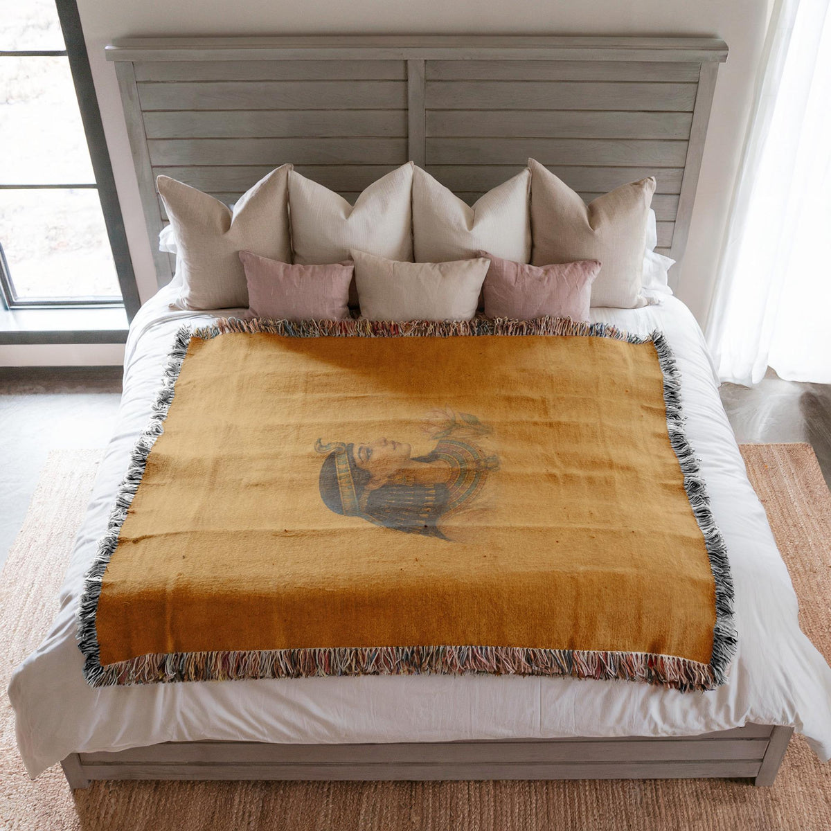 Egyptian Queen Woven Blanket