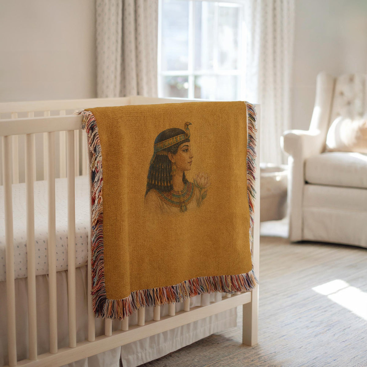 Egyptian Queen Woven Blanket