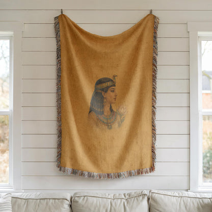 Egyptian Queen Woven Blanket