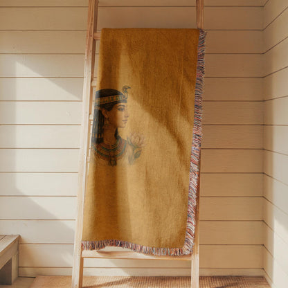 Egyptian Queen Woven Blanket