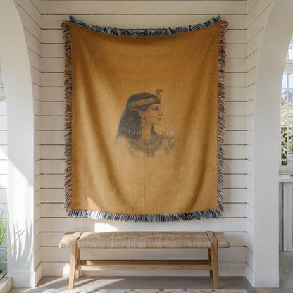 Egyptian Queen Woven Blanket