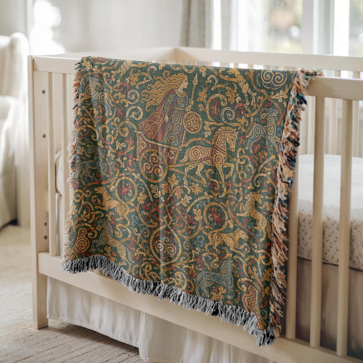 Celtic Woman Woven Blanket