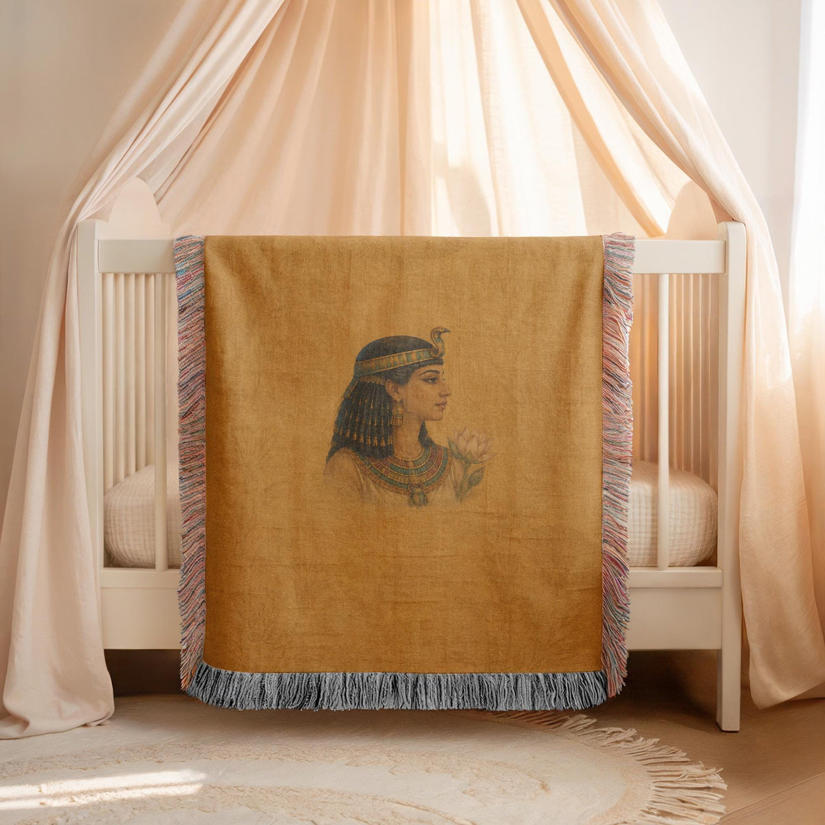 Egyptian Queen Woven Blanket